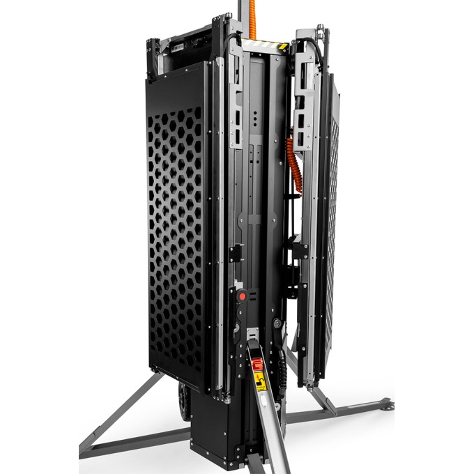 Sistem telescopic de iluminare temporara 320W - 45.000 lumeni - cu acumulator si panouri solare